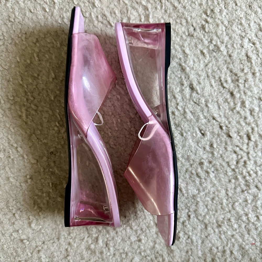 Zara Acrylic Mules
